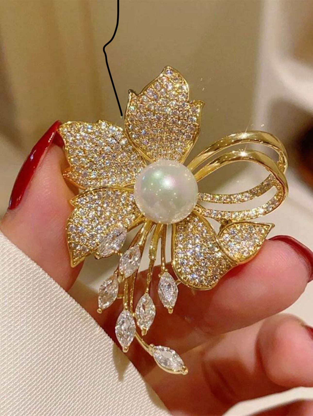 "Bina" Brooch