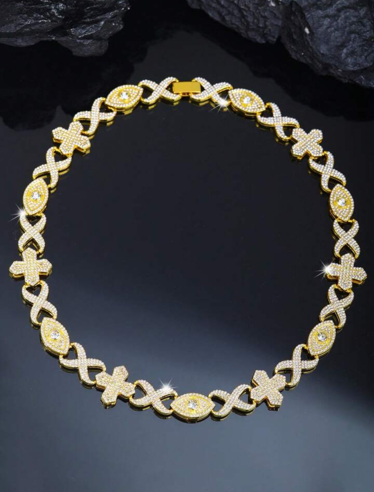 “Jinga" Iced Necklace