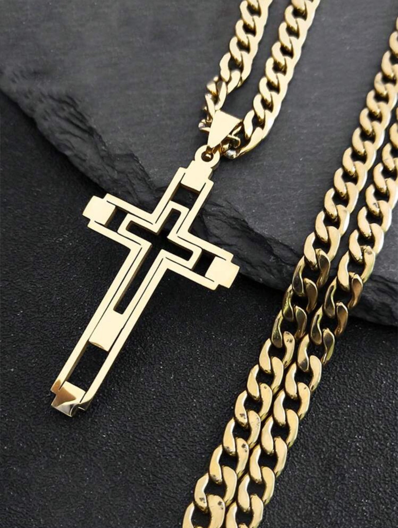 “Candican” Men Stainless Steel Necklace