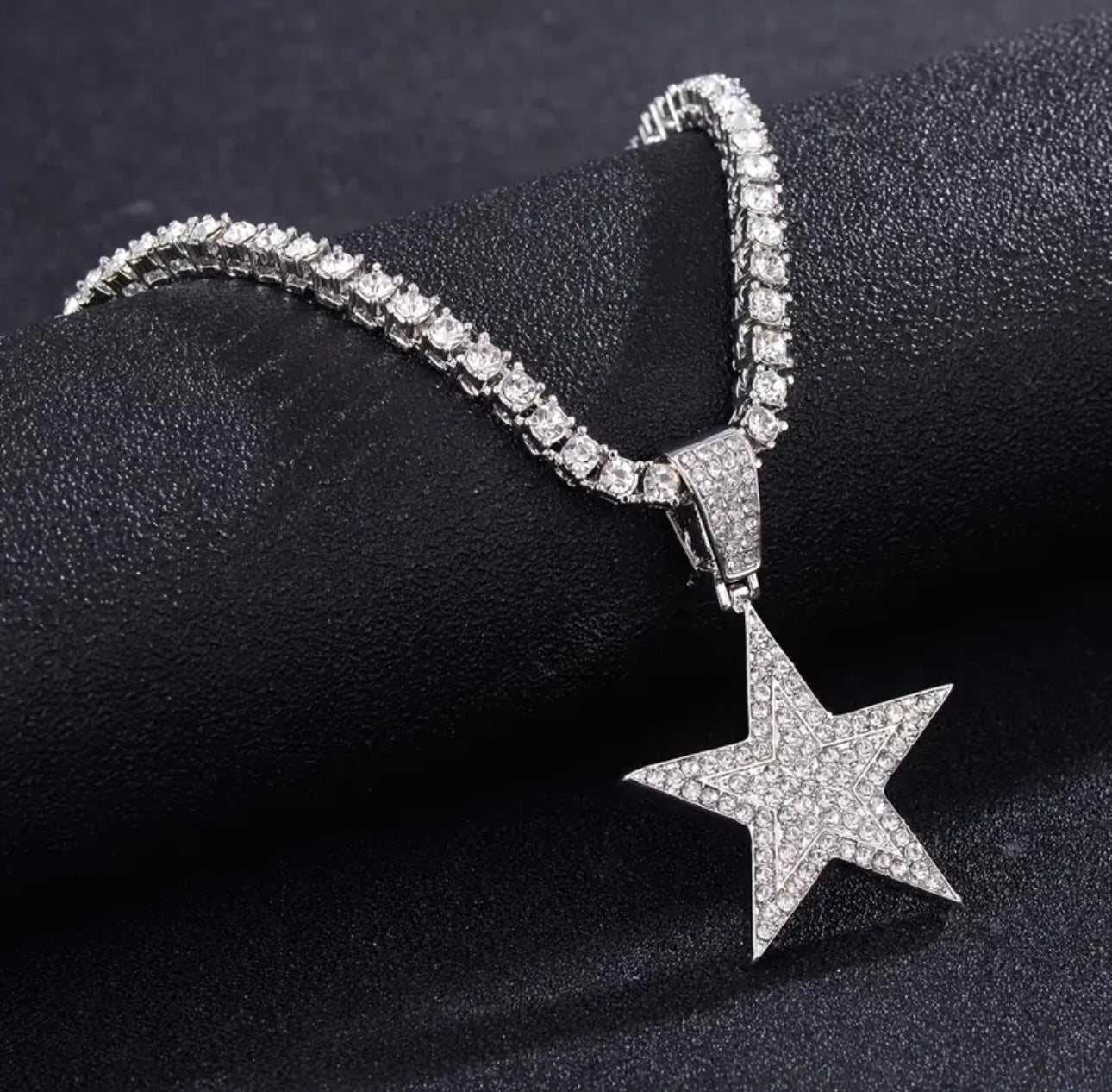 "Lecy" Star Tennis Chain