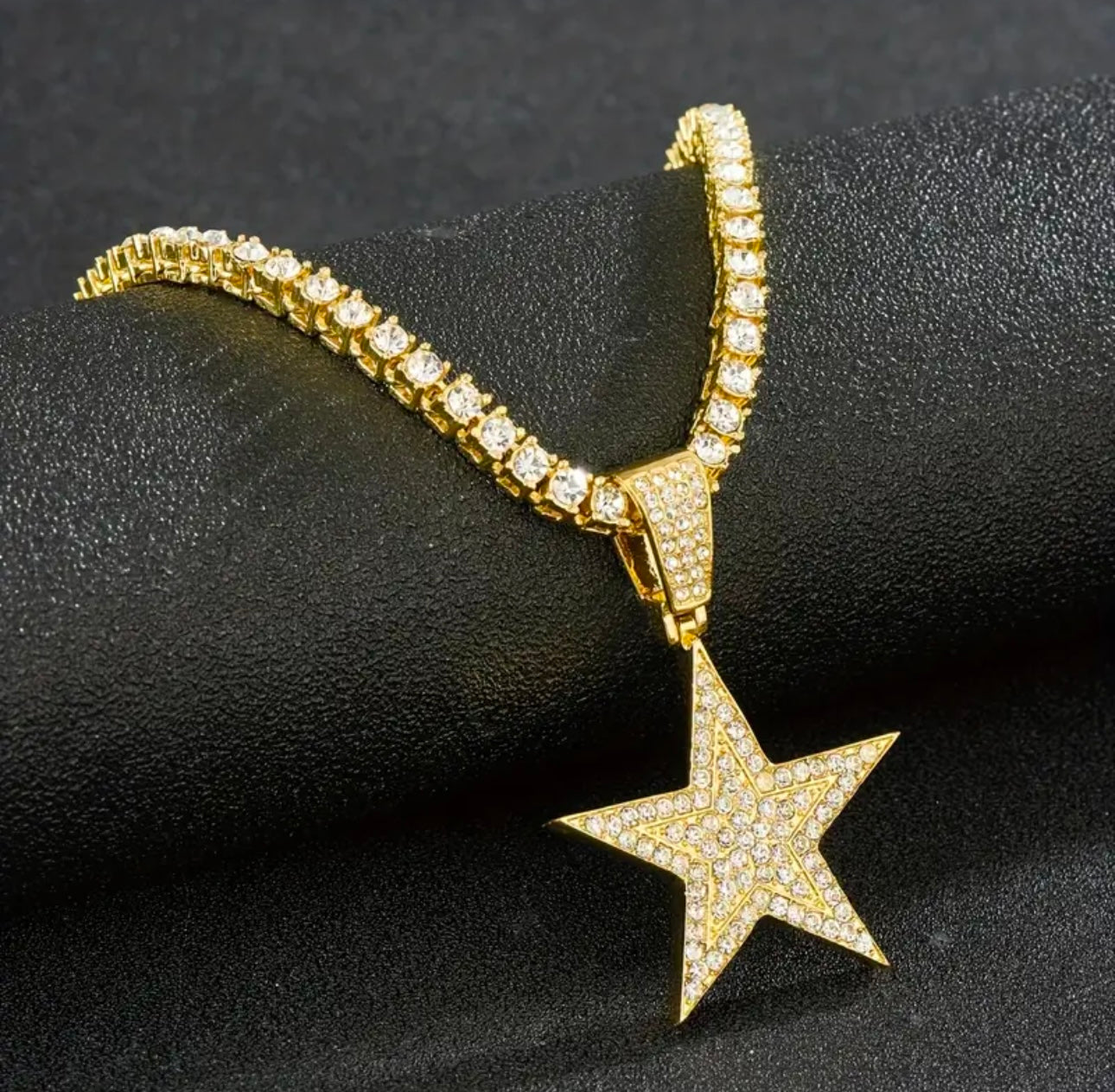 "Lecy" Star Tennis Chain