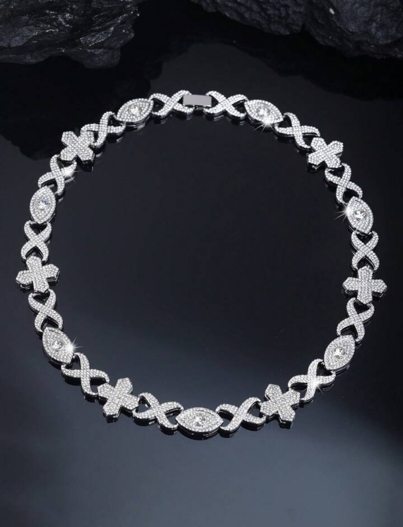 “Jinga" Iced Necklace