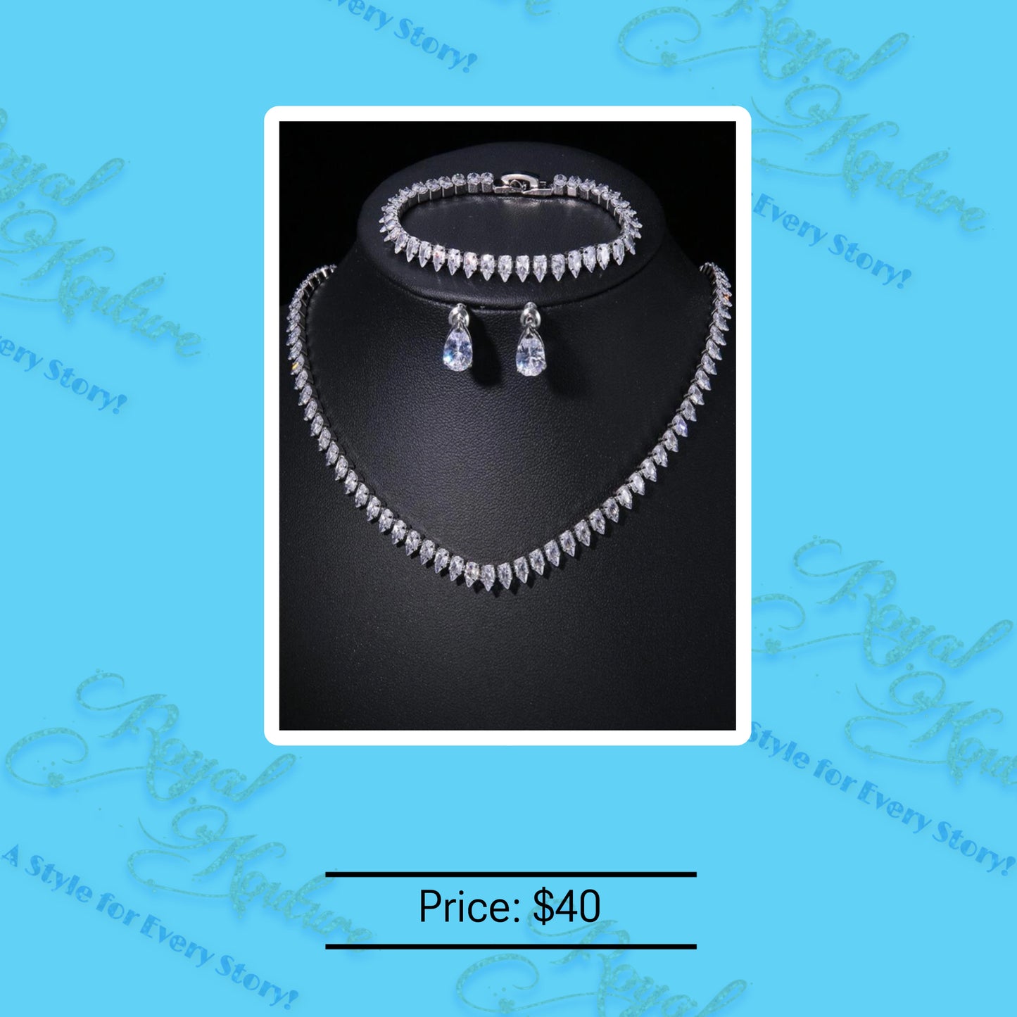 "Ayla" 3 Pcs Necklace Set