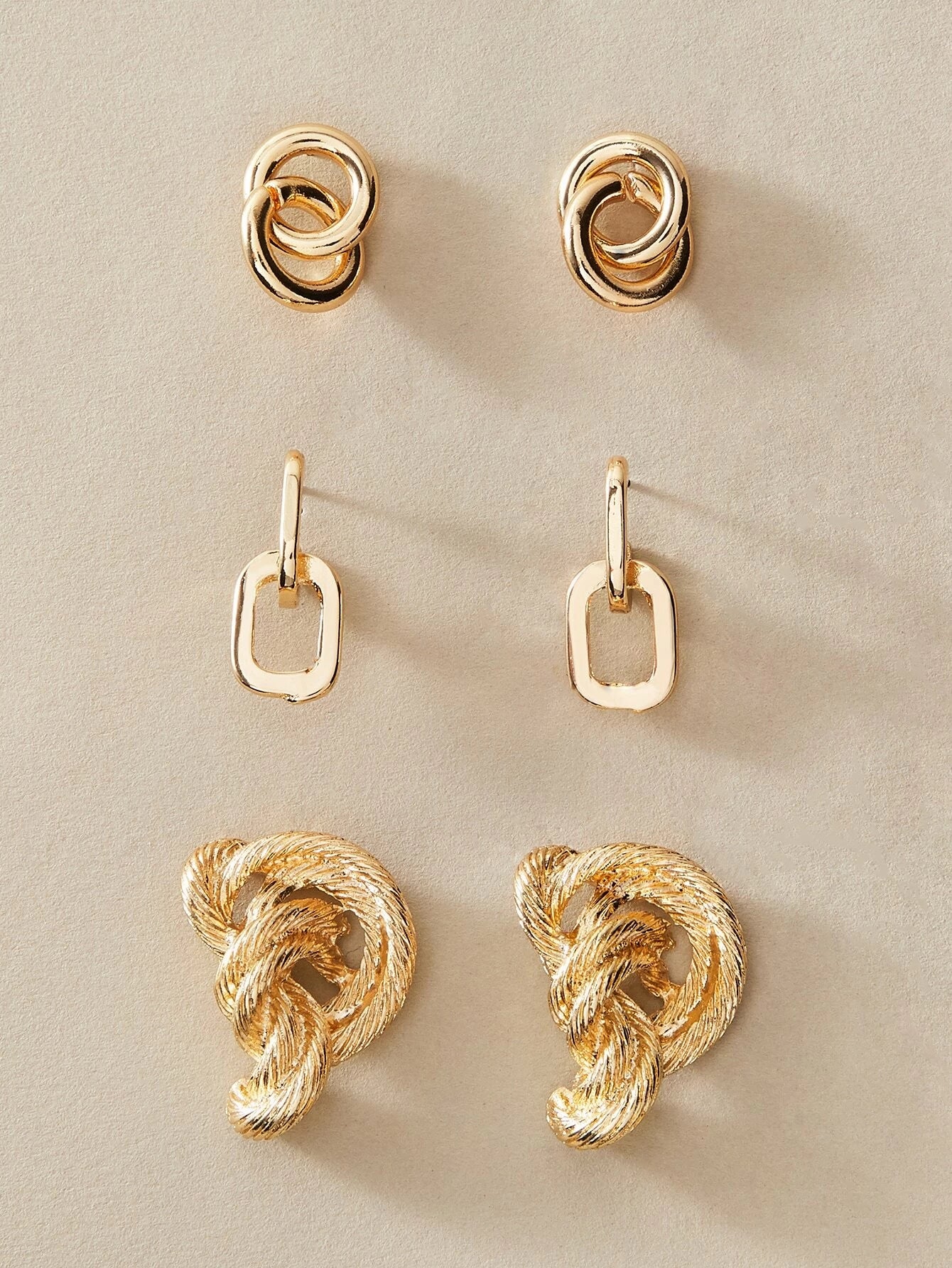 "Paityn" 3pcs Studs Set