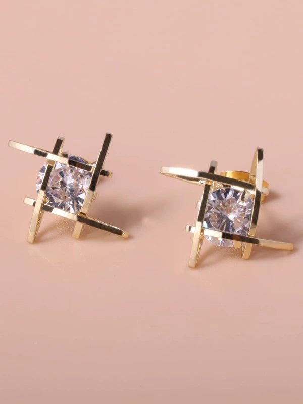 "Gianna" Diamond Studs