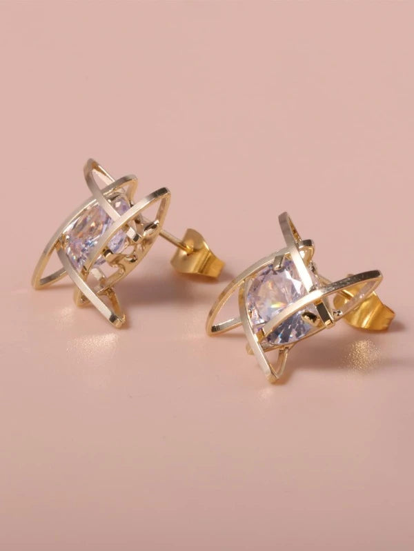 "Gianna" Diamond Studs