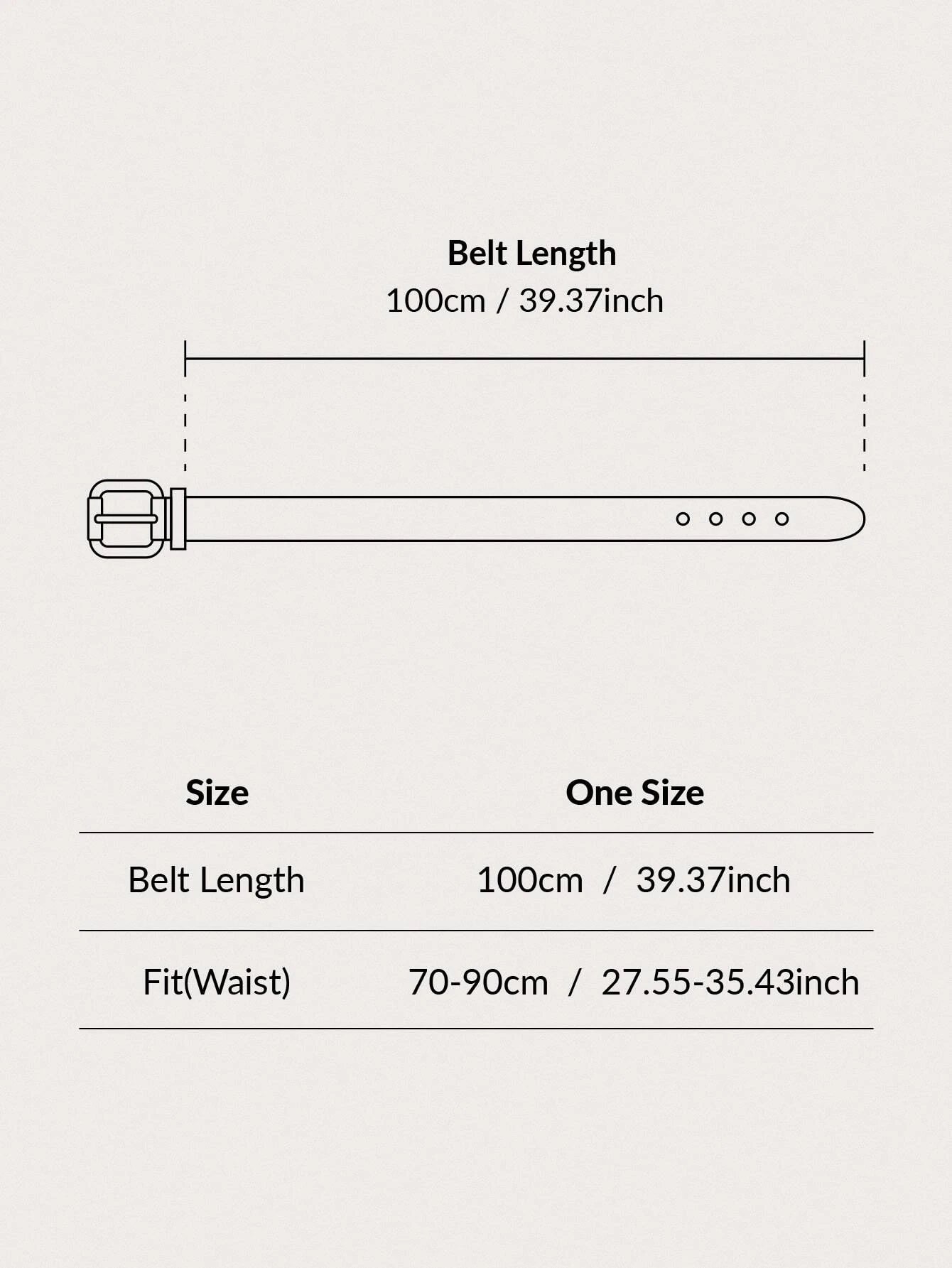 Eyelet Decor Belt