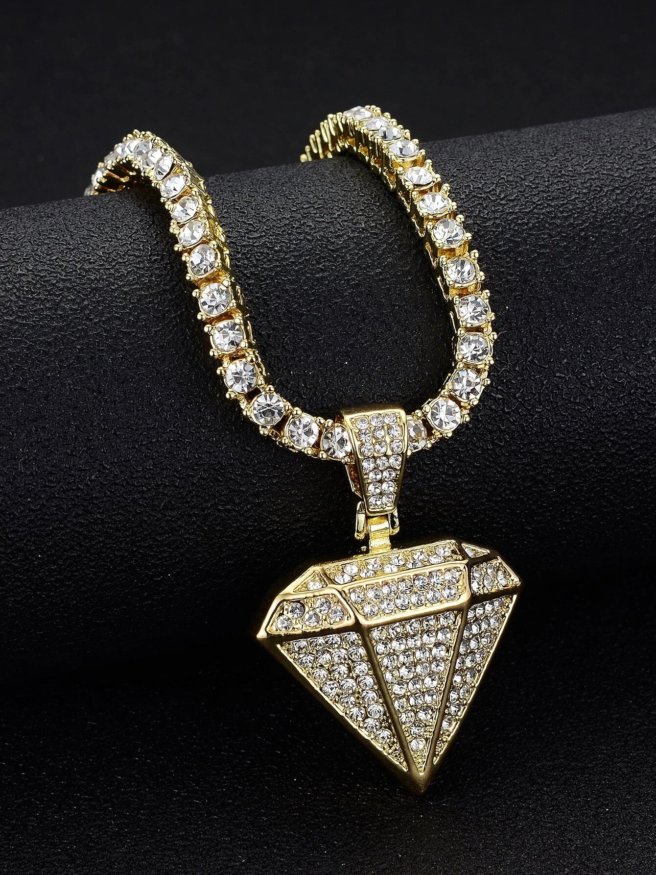 "Diamond" Iced Tennis Chain