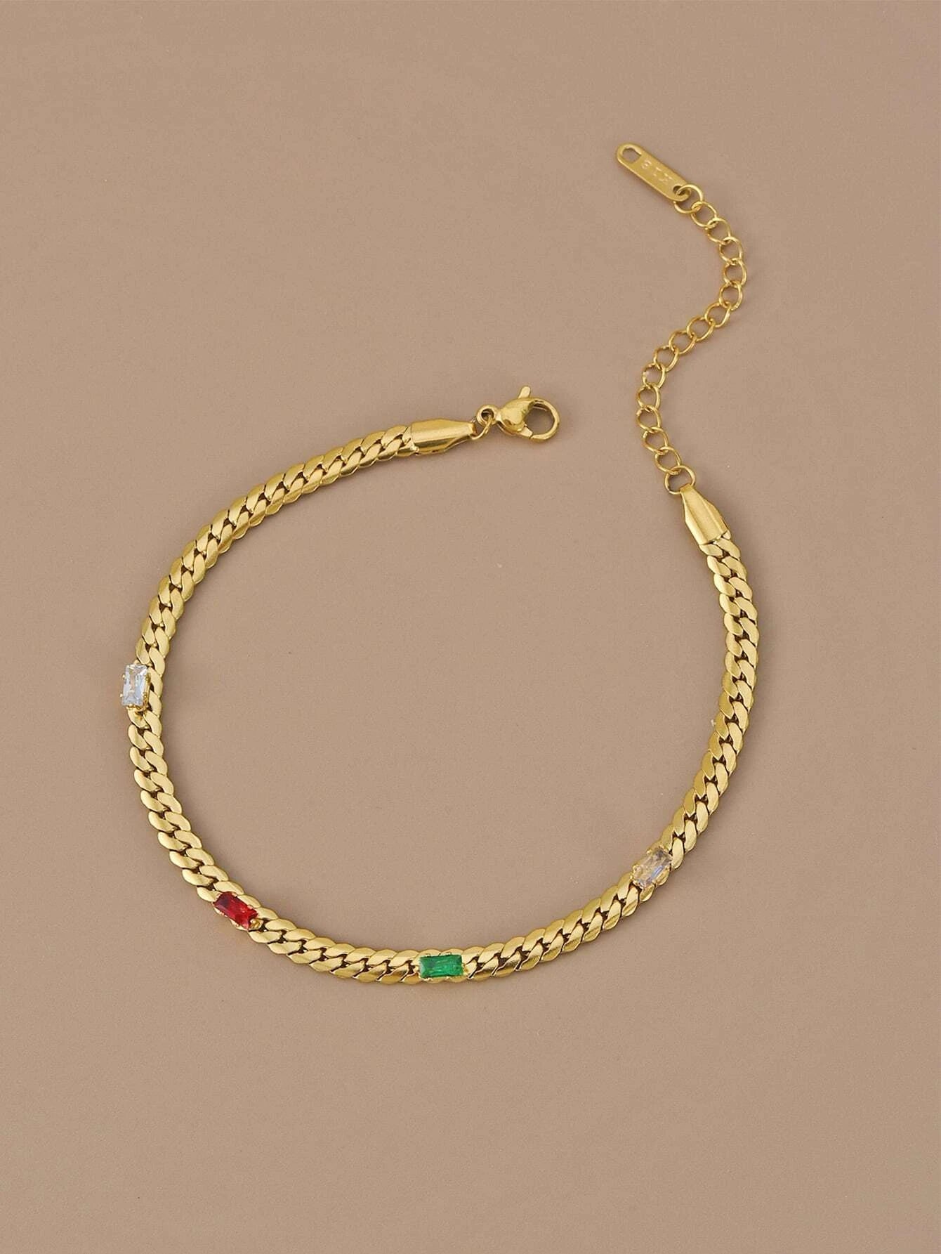 "Nyra" Stainless Steel Anklet
