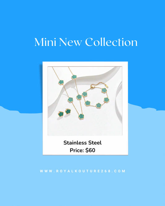 "Pesley" Stainless Steel Necklace Set