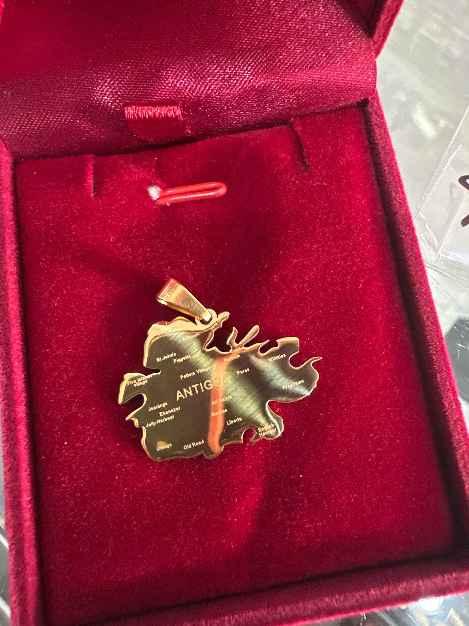 Map/Island Necklaces