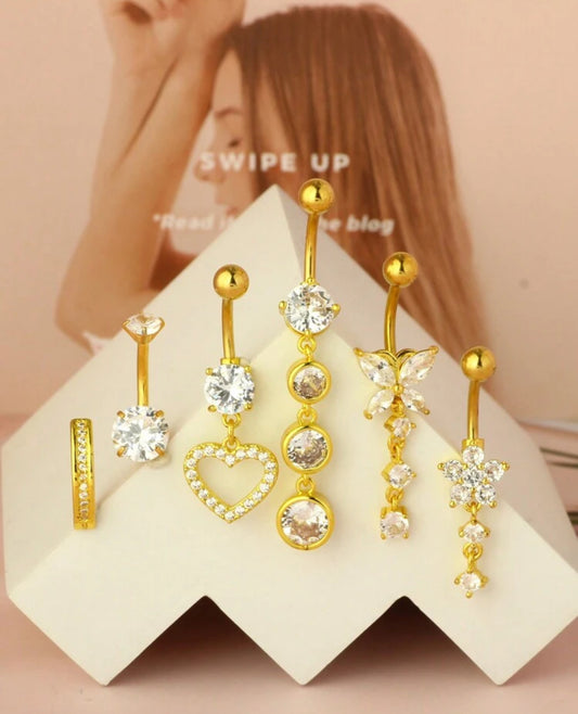 "Disania" Belly Ring