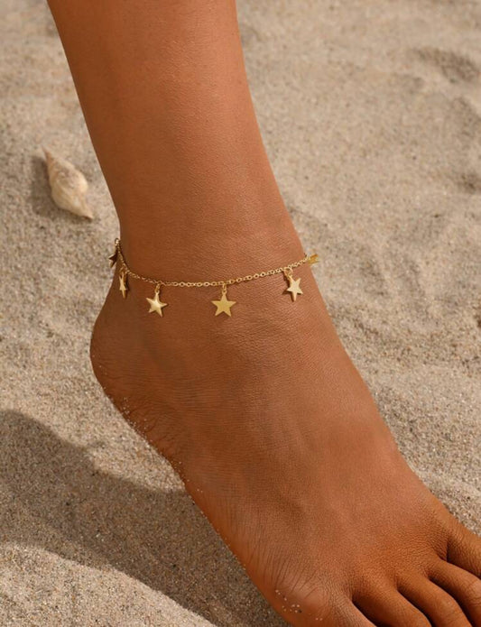 "Aura" Stainless Steel Anklet