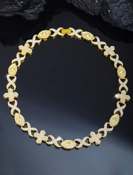 “Jinga" Iced Necklace