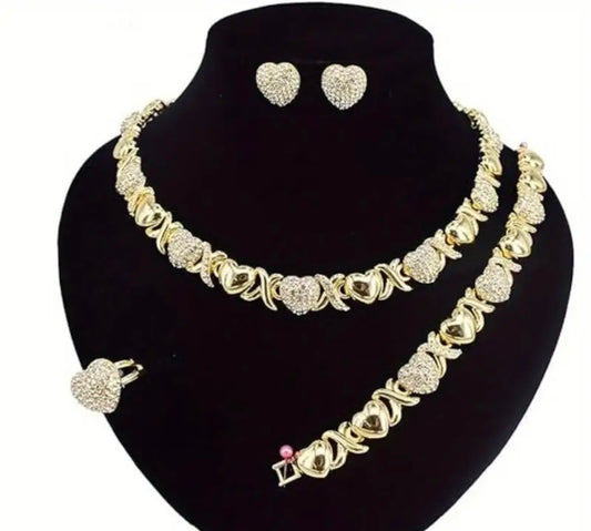 "Ash" 4 Pcs Necklace Set