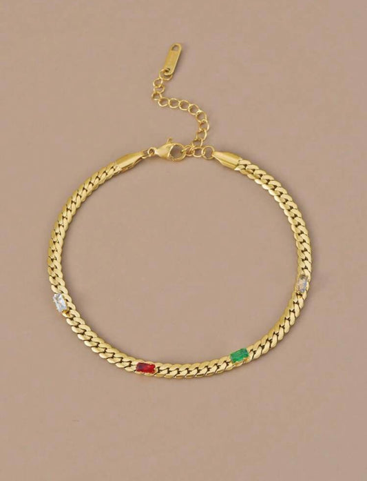 "Minc" Stainless Steel Anklet
