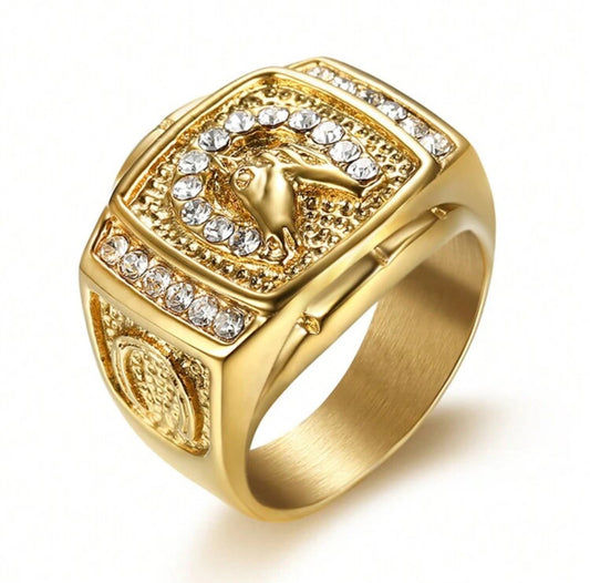 “Finchy” Stainless Steel Men Ring
