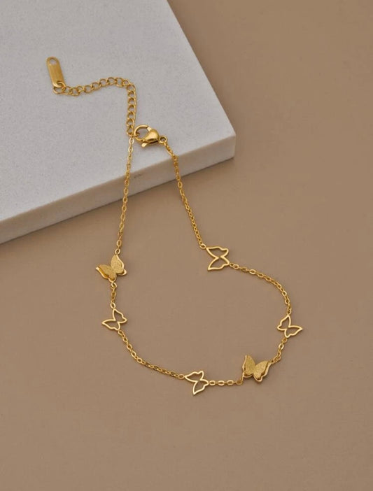 "Gretna" Stainless Steel Anklet