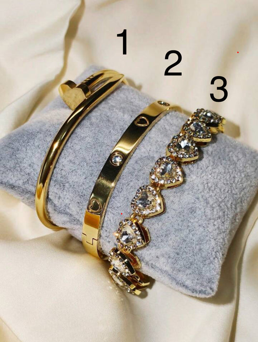 "Annali" Stainless Steel Bracelet