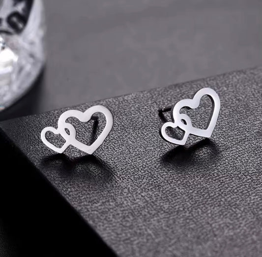 “Lia" Mini Stainless Steel Studs