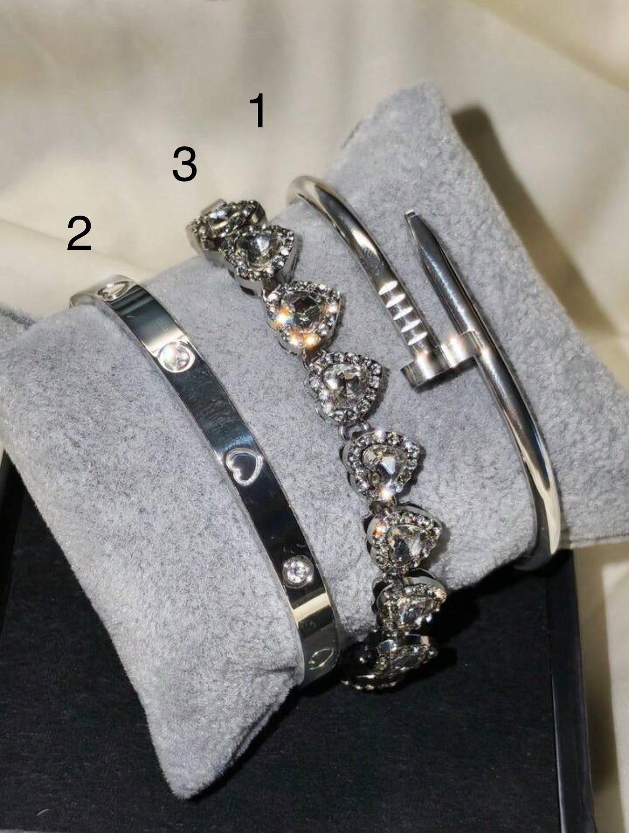 "Annali" Stainless Steel Bracelet