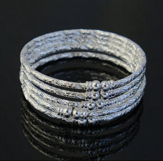 "Marilyn" 6pcs 24k Gold Plated Bracelet Set