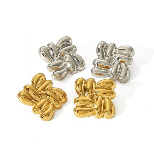 "Monica" Stainless Steel Earrings