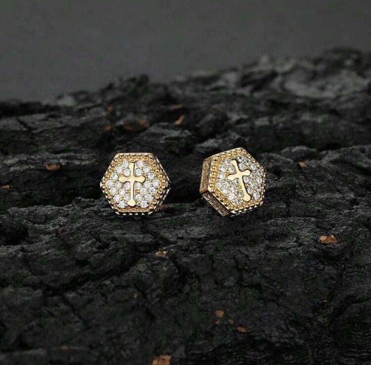"Xanine" Men Studs