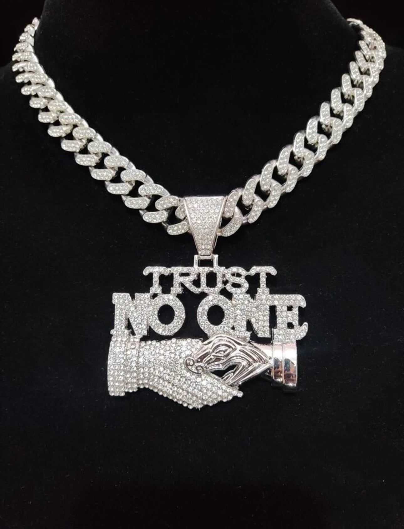 "Mora" Iced Cuban Link Chain