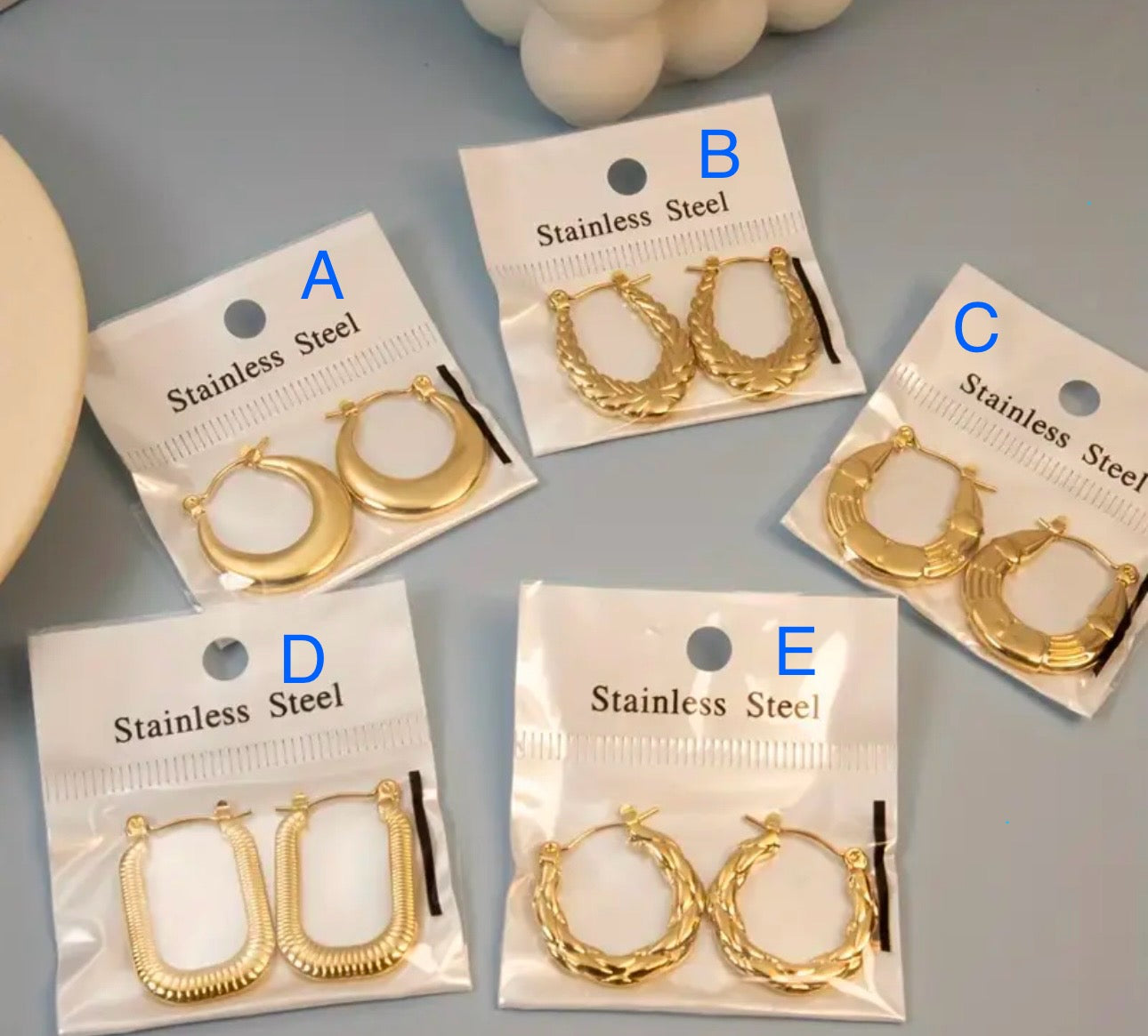 Stainless Steel Hoops