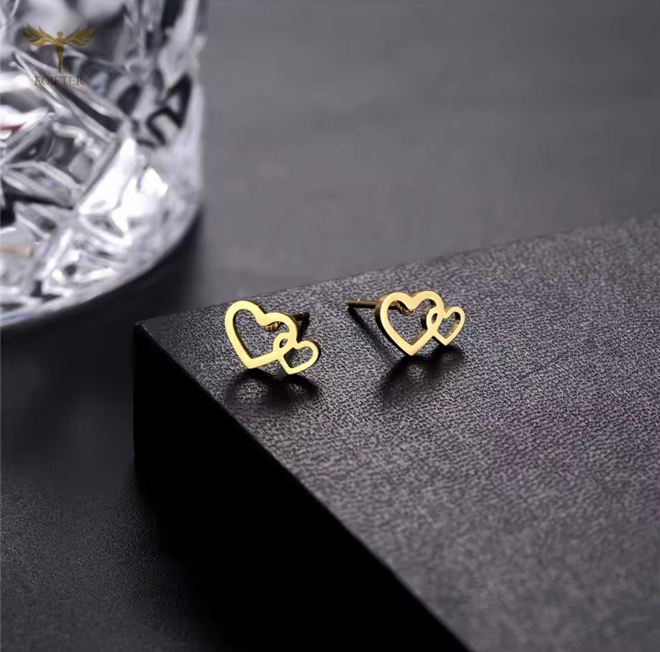 “Lia" Mini Stainless Steel Studs