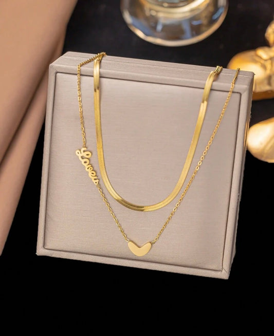 "Lavinia" Stainless Steel Necklace