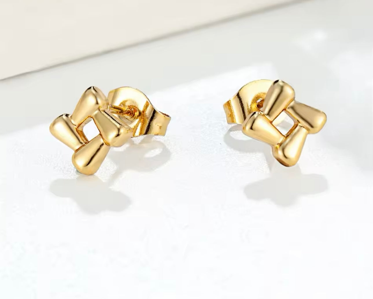 “Biancia" Mini Stainless Steel Studs