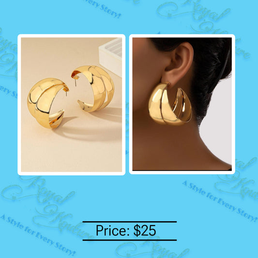“Aurelia” Hoops