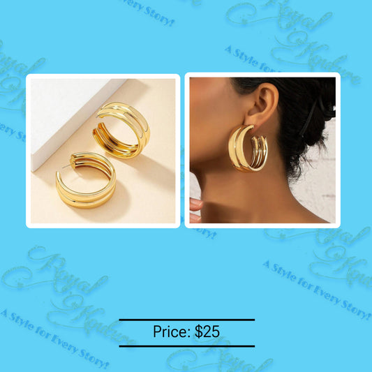 “Elowen” Hoops