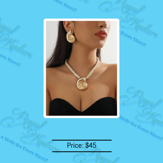 "Annika" 2pcs Necklace Set