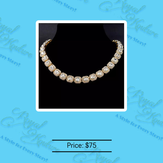 "Priscella" Iced Necklace