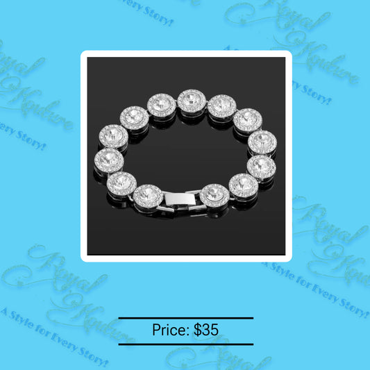 "Audra" Iced Bracelet