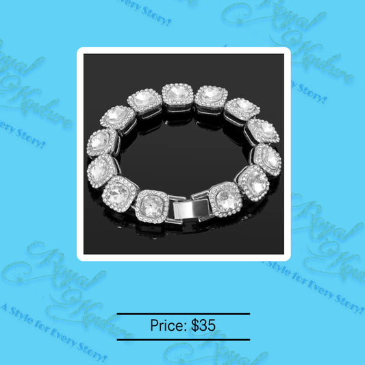 "Alessandra" Iced Bracelet