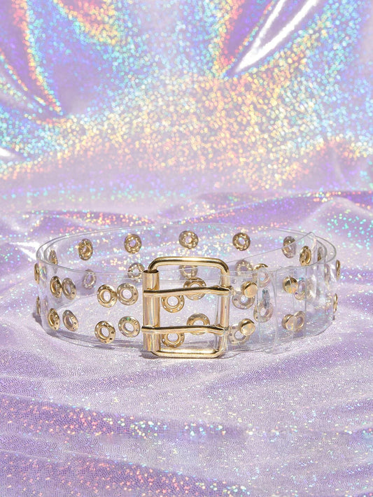 Eyelet Decor Belt