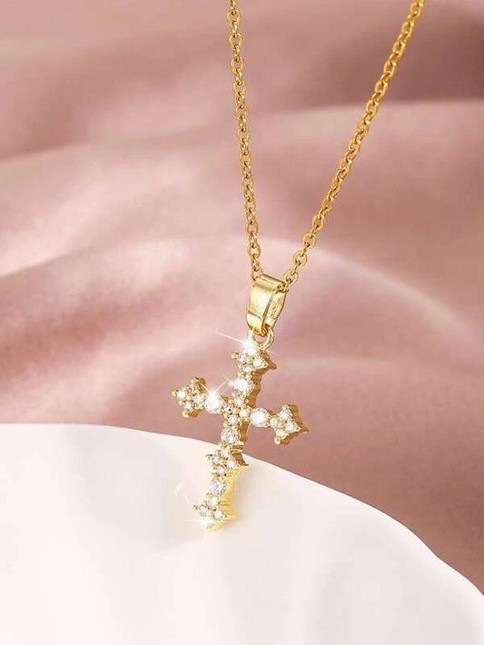 "Avah" Stainless Steel Necklace