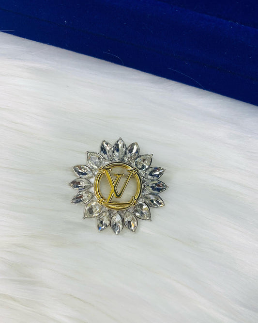 "Alayna" LV Brooch