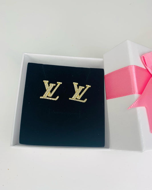 "Sunny" LV Studs