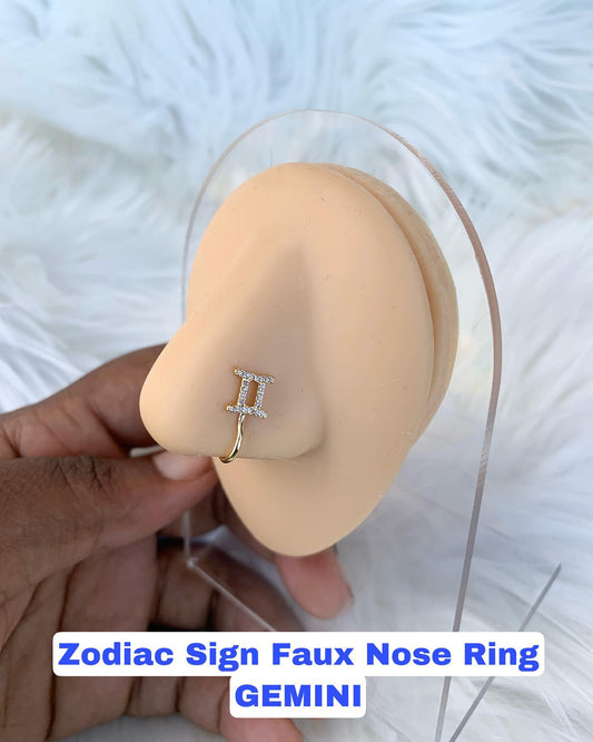 "Gemini" Faux Nose Rings