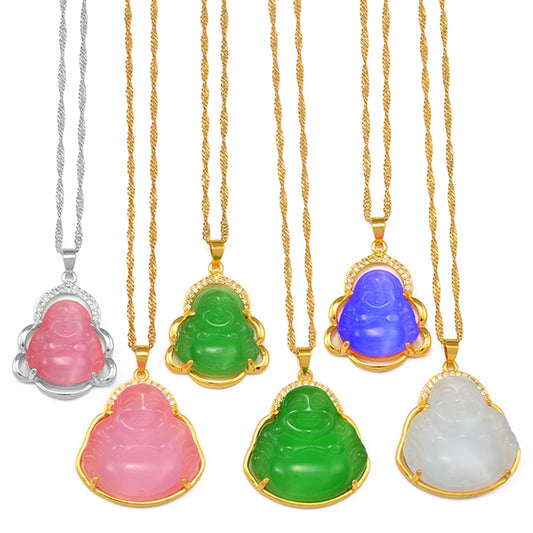 "Buddha" Stainless Steel Necklace