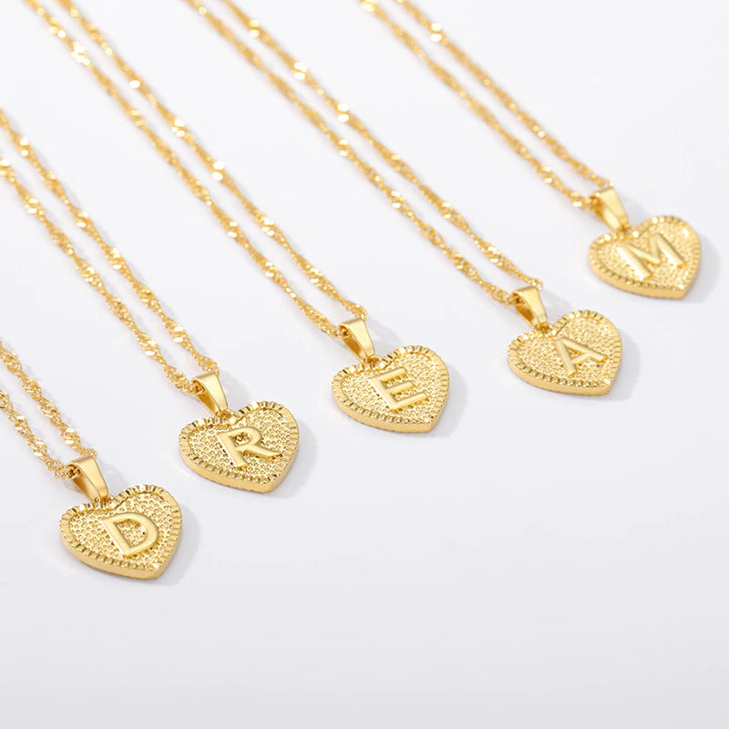Initial Necklaces