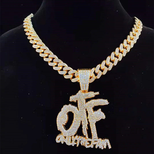 "ONLY THE FAM" Iced Cuban Link Necklace