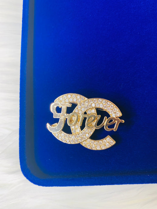 "Laurel" CC Brooch