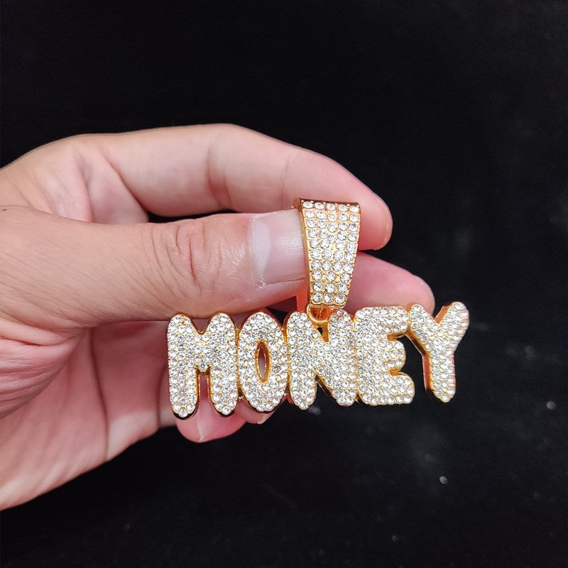 "MONEY" Iced Cuban Link Necklace