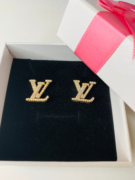 "Autumn" LV Studs